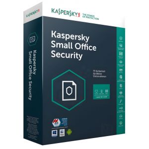 Kaspersky Small Office Security 10 Dispositifs, 10 Mobile, 1 Serveur 2 Ans Nouvel Achat