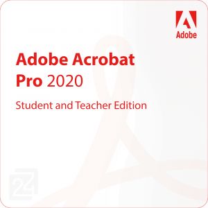 Adobe Acrobat Pro 2020 Student and Teacher Edition Win/ Mac