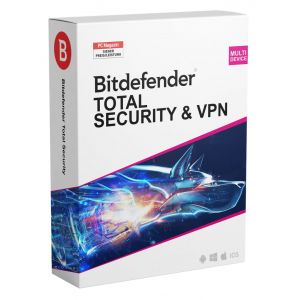 Bitdefender Total Security & Premium VPN 3 Dispositifs / 1 An