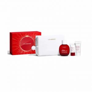 Clarins Eau De Soin Eau Dynamisante 100ml Coffret 4 Produits