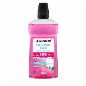 Agrado Mouthwash Kids Strawberry 500ml