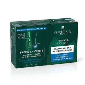 Rene Furterer Triphasic Traitement Anti-Chute 12 Ampoules