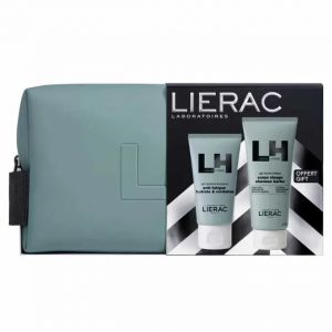 Lierac Homme Gel Hydratant Anti Fatigue 50ml Coffret 3 Produits