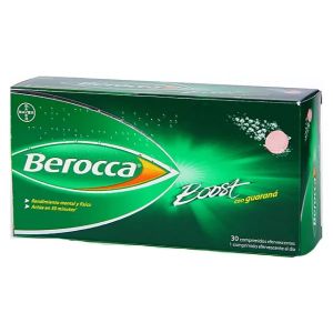 Berocca Boost 30 Comprim&eacute;s Effervescents Guarana