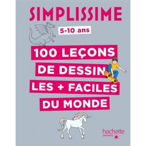 Simplissime - 100 le&ccedil;ons de dessin les  faciles du monde (Jeunesse)
