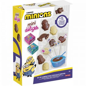 MINI D&Eacute;LICES - KIT DE CONFECTION CHOCOLAT MINIONS