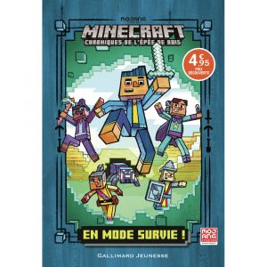 Romans Minecraft - En mode survie ! - Chroniques de l'Épée de bois-Prix découverte (Broché)
