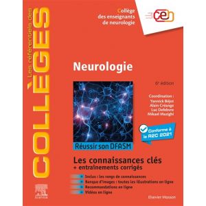 Neurologie - Réussir son DFASM - Connaissances clés (Broché)