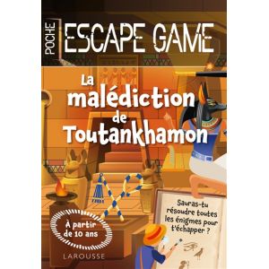 Escape game de poche junior : La malédiction de Toutankhamon (Poche)