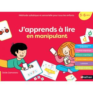Coffret Méthode de lecture: J'apprends à lire en manipulant 3-6 ans (Broché)