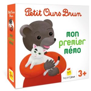 Jeu Petit Ours Brun - Mon premier mémo - Dès 3 ans (Coffret)