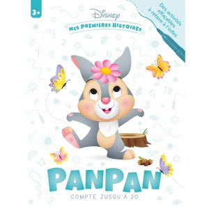 DISNEY - Mes Premières Histoires - Cahier d'activités - Panpan compte jusqu'à 20 (Broché)