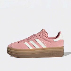 adidas Originals Gazelle Bold W Femme rose Taille 39 1/3 Chaussures - Couleur rose - Taille 39.333
