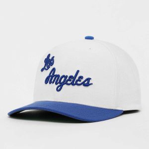 Mitchell & Ness Team 2 Tone 2.0 Pro Snapback HWC NBA Los Angeles Lakers Unisex Casquettes blanc Taille ONE SIZE Accessoires - Couleur blanc - Taille ONE SIZE