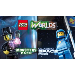 LEGO Worlds Classic Space Pack and Monsters Pack (Xbox ONE / Xbox Series X|S)