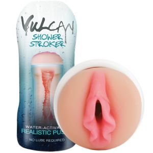 Topco Cyberskin H2O Vulcan Shower Masturbateur Vagin - Nude