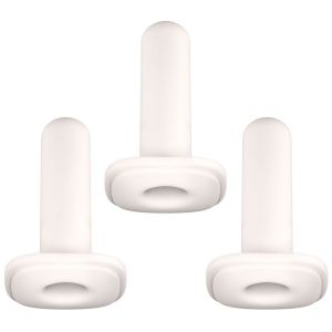 Kiiroo Onyx+ Gaines de Remplacement Pack de 3 - Blanc