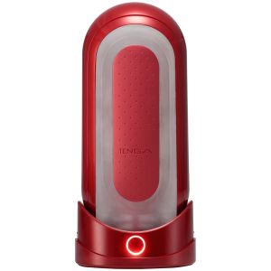 TENGA Flip Zero Red & Warmer Set Masturbateur - Rouge