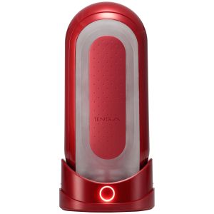 TENGA Flip Zero Red & Warmer Set Masturbateur - Rouge