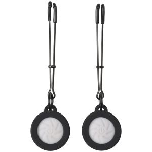 Charmed Light Up Round Tweezer Pince-tétons - Noir