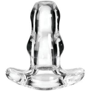 Perfect Fit Double Tunnel Plug moyen - Transparent