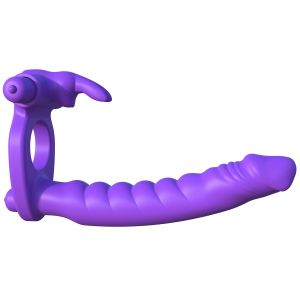 Fantasy C-Ringz Anneau Rabbit Double Pénétration en Silicone - Violet