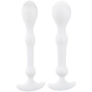 Aneros PERIDISE Lot de 2 Stimulateurs Anaux - Blanc