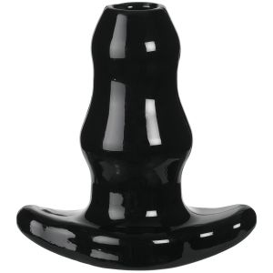 Perfect Fit Double Tunnel Plug moyen - Noir