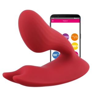 Magic Motion Umi Vibromasseur Double Connecté - Rouge