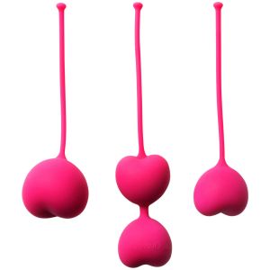 OhMiBod LoveLife Flex Boules de Geisha Kegel - Rose vif