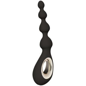 LELO Soraya Anal Beads Masseur Vibrant - Noir