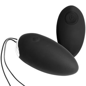 Sinful Deluxe Œuf Vibrant Télécommandé et Rechargeable - Noir