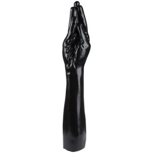 Mister B All Black Wolfgang Fisting Gode 38 cm - Noir