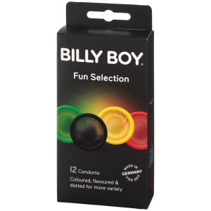 Billy Boy Fun Selection Préservatifs 12 pcs - Transparent