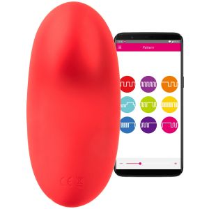 Magic Motion Nyx Stimulateur Intelligent et Connecté pour Culotte - Rouge