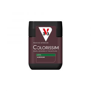 Peinture Colorissim satin Aubergine 75 ML