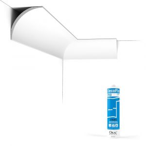 Pack 10 mètres Corniches Plafond CX126 avec colle - Orac x Cimaises-et-plus - 9