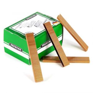 Prebena ES18CNKHA Agrafes de type ES - 7800 pièces 18 mm galvanisées, résine