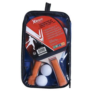 Set de 2 raquettes de tennis de table filet