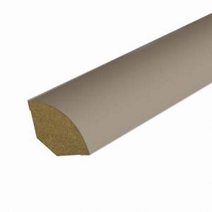 Quart-de-rond MDF rev&ecirc;tu Taupe 12x12mm L.2.20m