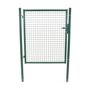Portillon grillagé VERT - H. 1,75 x L. 1,00 m + serrure