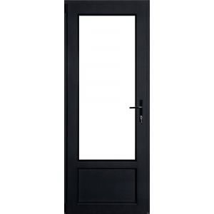 Porte fen&ecirc;tre pvc 1 vantail ouverture droite 205X80 anthracite