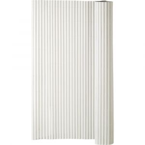 Canisse PVC Simple Face 1,5m x 3m Blanc