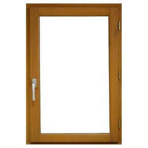 fenêtre Bois 1 Vantail H95 x L60 Tirant Droite Côtes Tableau