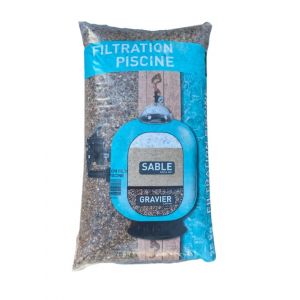 Gravier de filtration piscine 2.5/5 sac de 25 kg