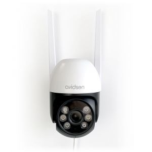 Caméra de sécurité HomeCam 2K PTZ extérieure motorisée connectée Avidsen Home  - Avidsen - 127154