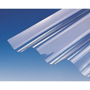 Plaque PVC ondulé transparent GO 177-51 2x0.92m