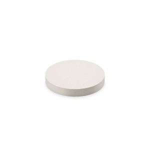 Pas japonais lotus rond blanc Ø28cm