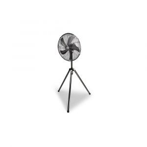 Ventilateur sur pieds 50W Design, Télescopique Hauteur réglable 125-145Cm, Brasseur d'air 3 vitesses
