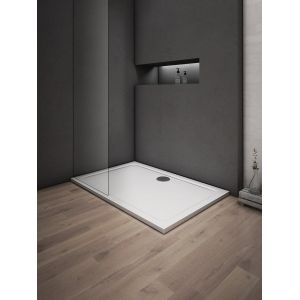 AICA Receveur de douche 150x70cm blanc rectangle 150X70GR